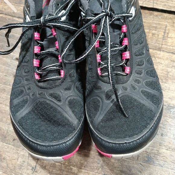 Merrell Womens Sz 9.5 Sneakers Crush Glove Barefoot Black Running Shoes J57326 - Picture 4 of 11